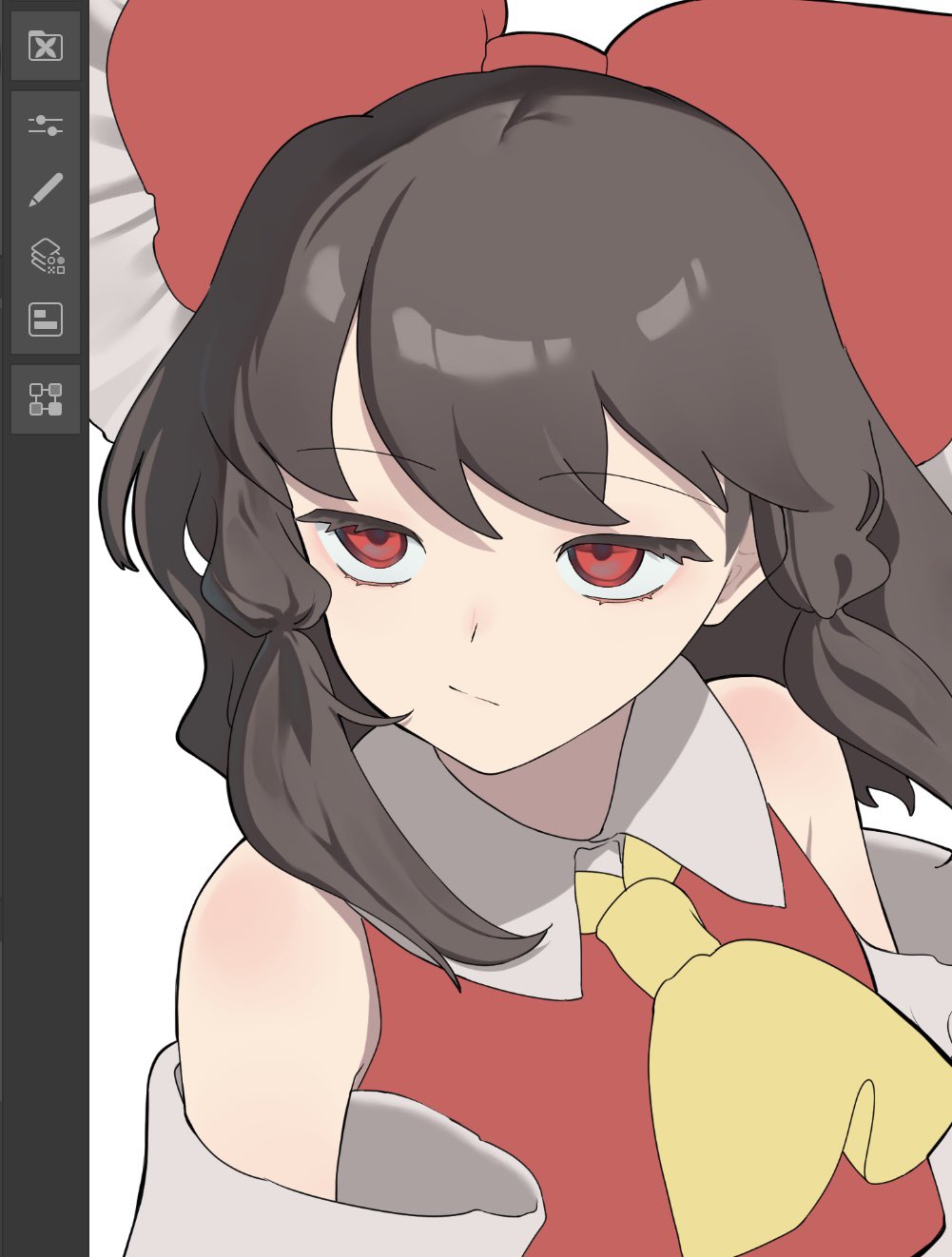 Hakurei Reimu (Touhou) Rule 34 Image