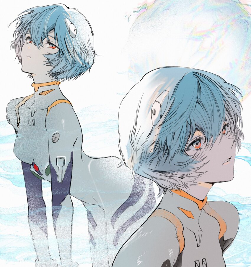 Ayanami Rei (Neon Genesis Evangelion) Rule 34 Image