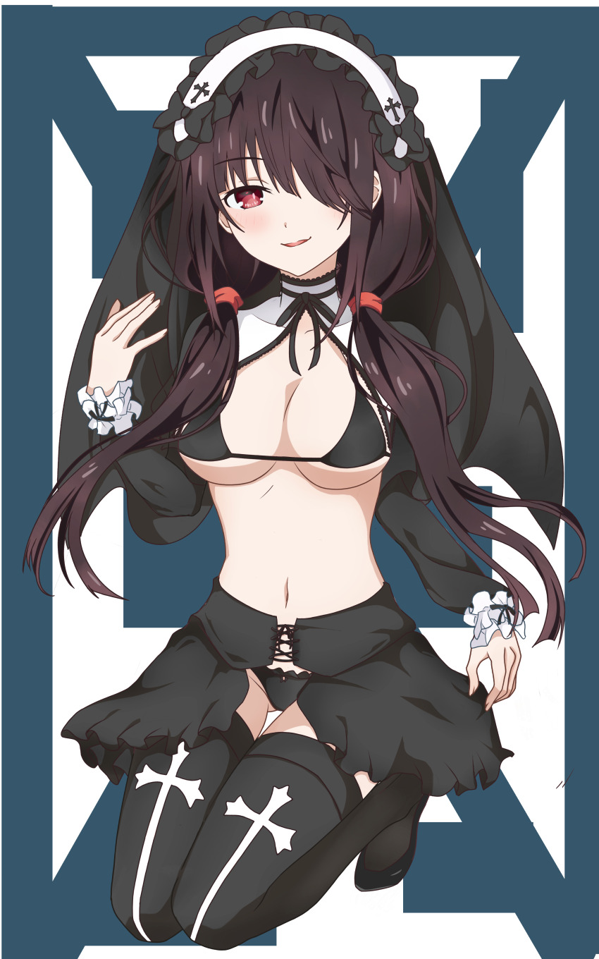 Tokisaki Kurumi (Date A Live) Rule 34 Image