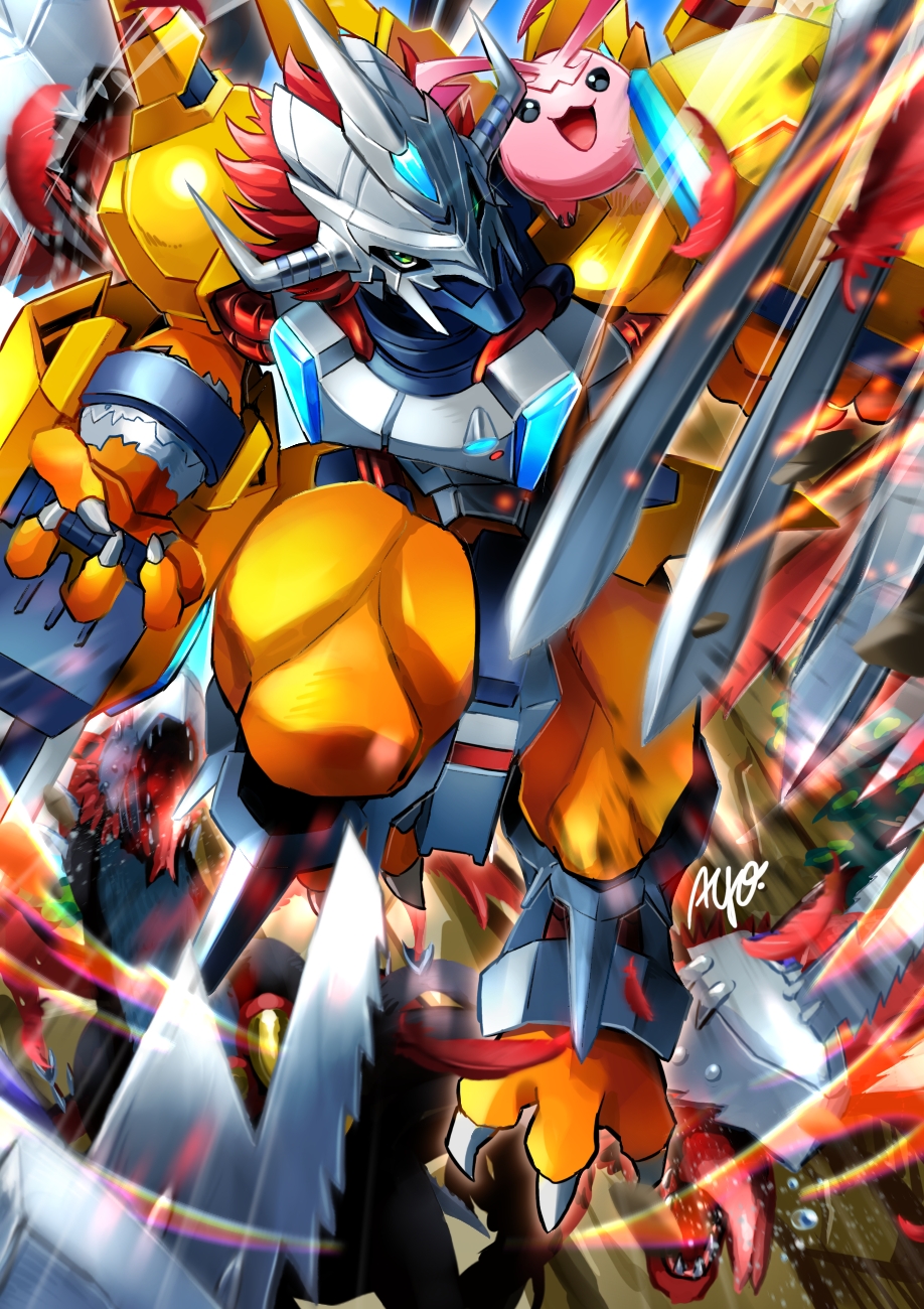 Wargreymon (Digimon) Rule 34 Image