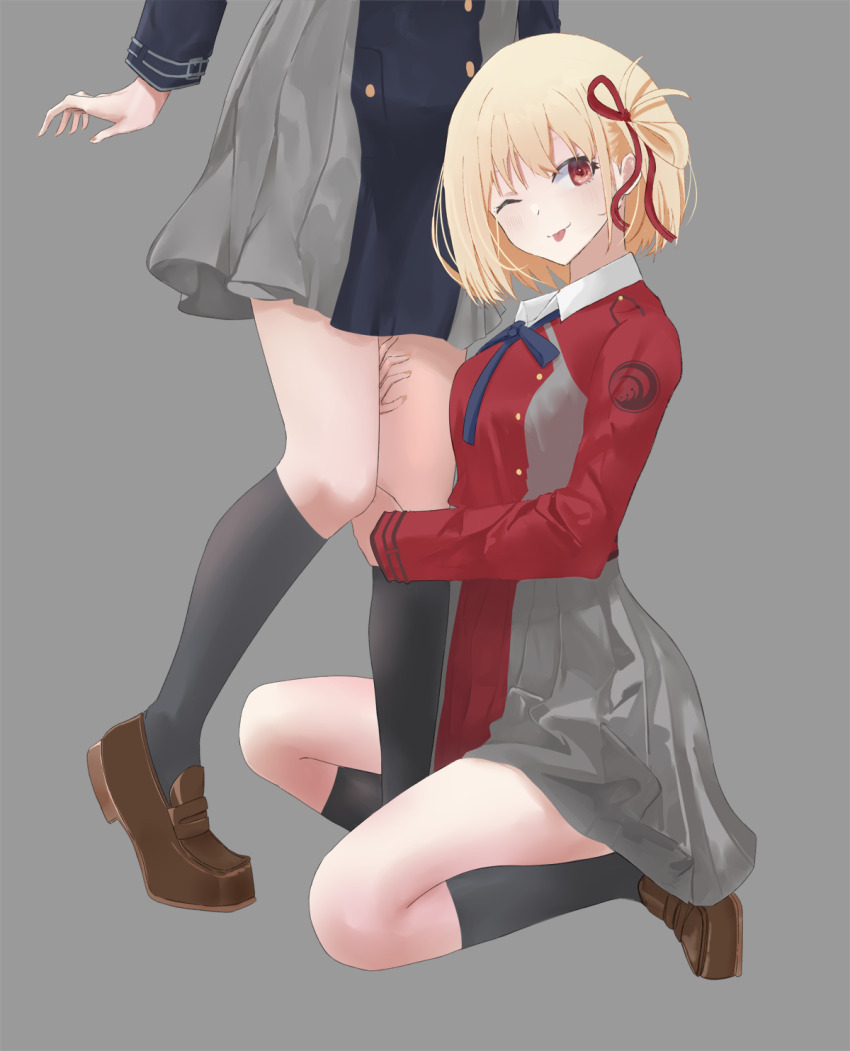 Inoue Takina (Lycoris Recoil) Rule 34 Image