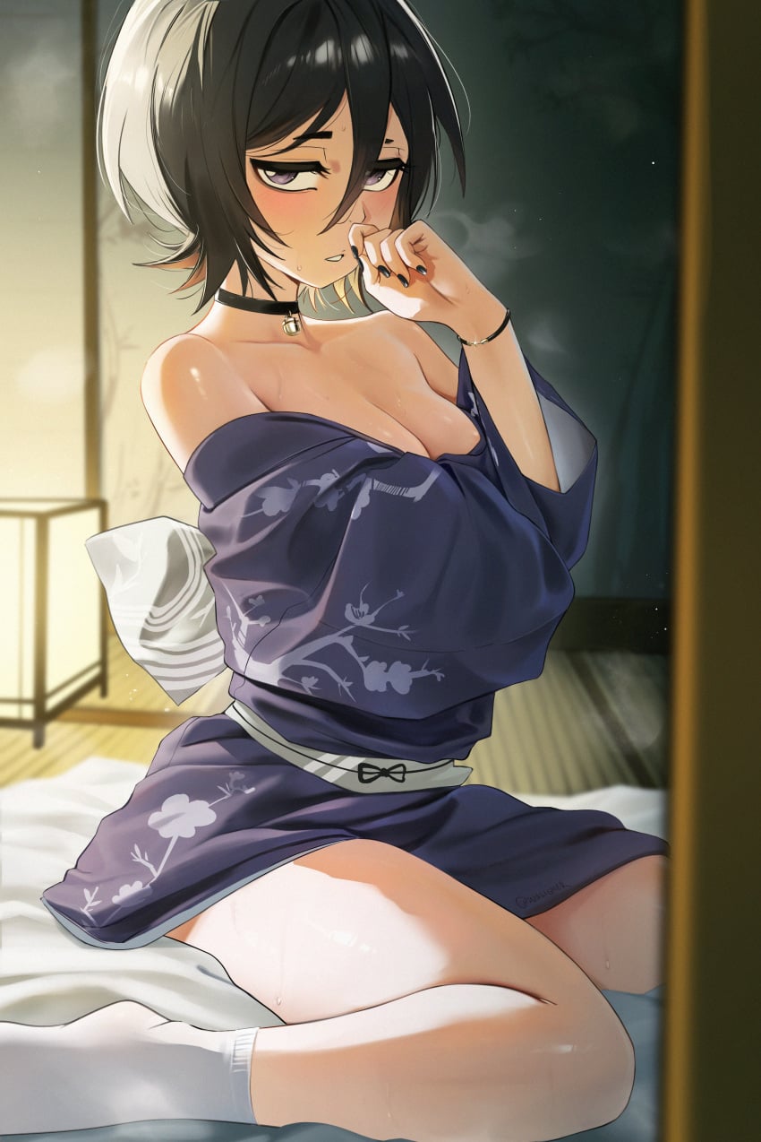 Kuchiki Rukia (Bleach) Rule 34 Image