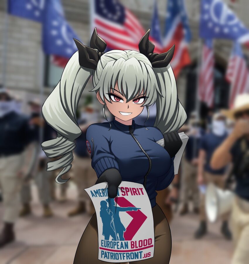 Anchovy (Girls Und Panzer) Rule 34 Image