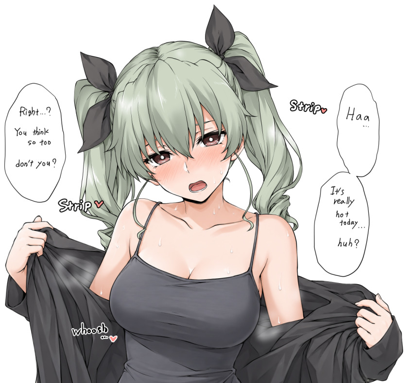 Anchovy (Girls Und Panzer) Rule 34 Image