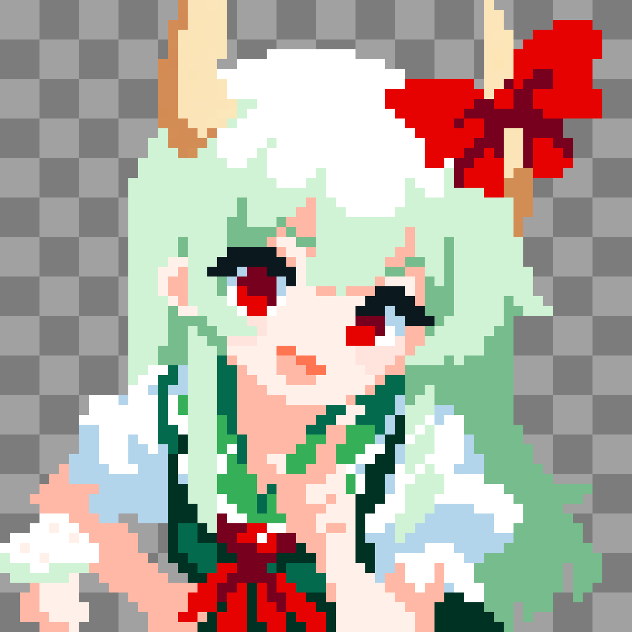 Kamishirasawa Keine (Touhou) Rule 34 Image