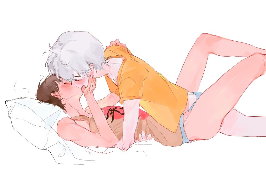Ikari Shinji (Nagisa Kaworu) Rule 34 Image