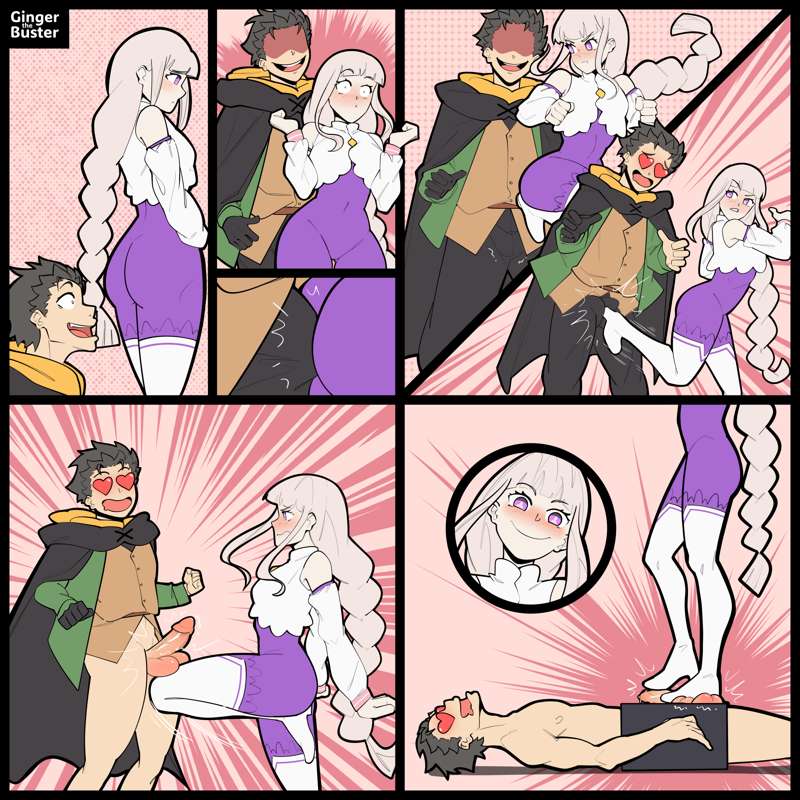 Emilia (Re:Zero) Rule 34 Image