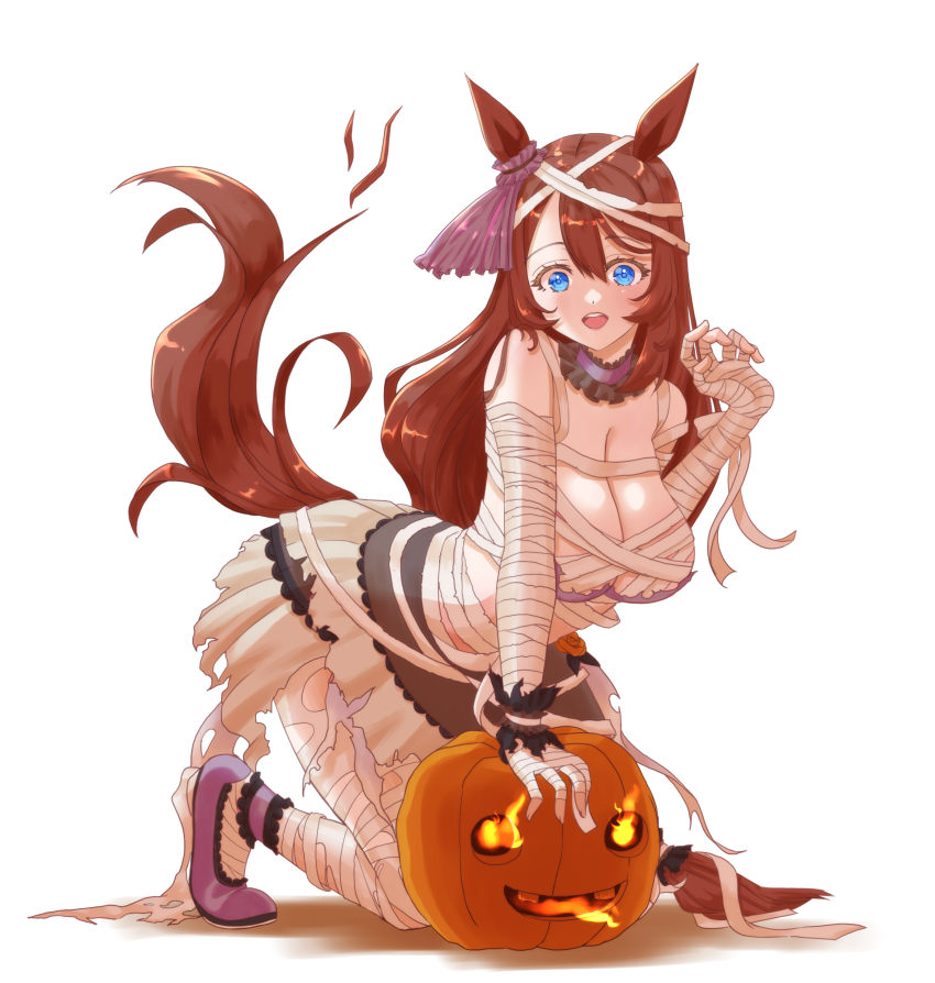 Super Creek (Chiffon-Wrapped Mummy) (Umamusume) Rule 34 Image