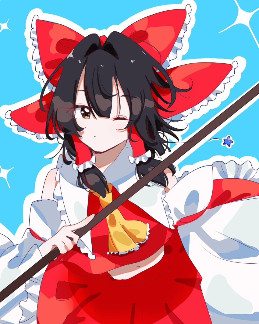 Hakurei Reimu (Touhou) Rule 34 Image