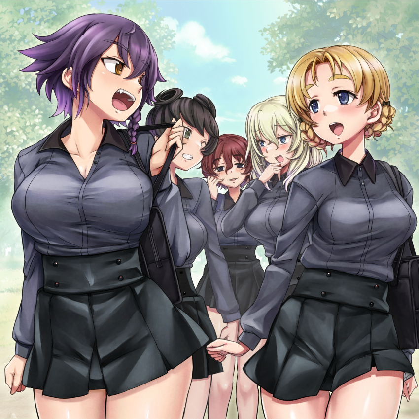 Akaboshi Koume (Girls Und Panzer) Rule 34 Image