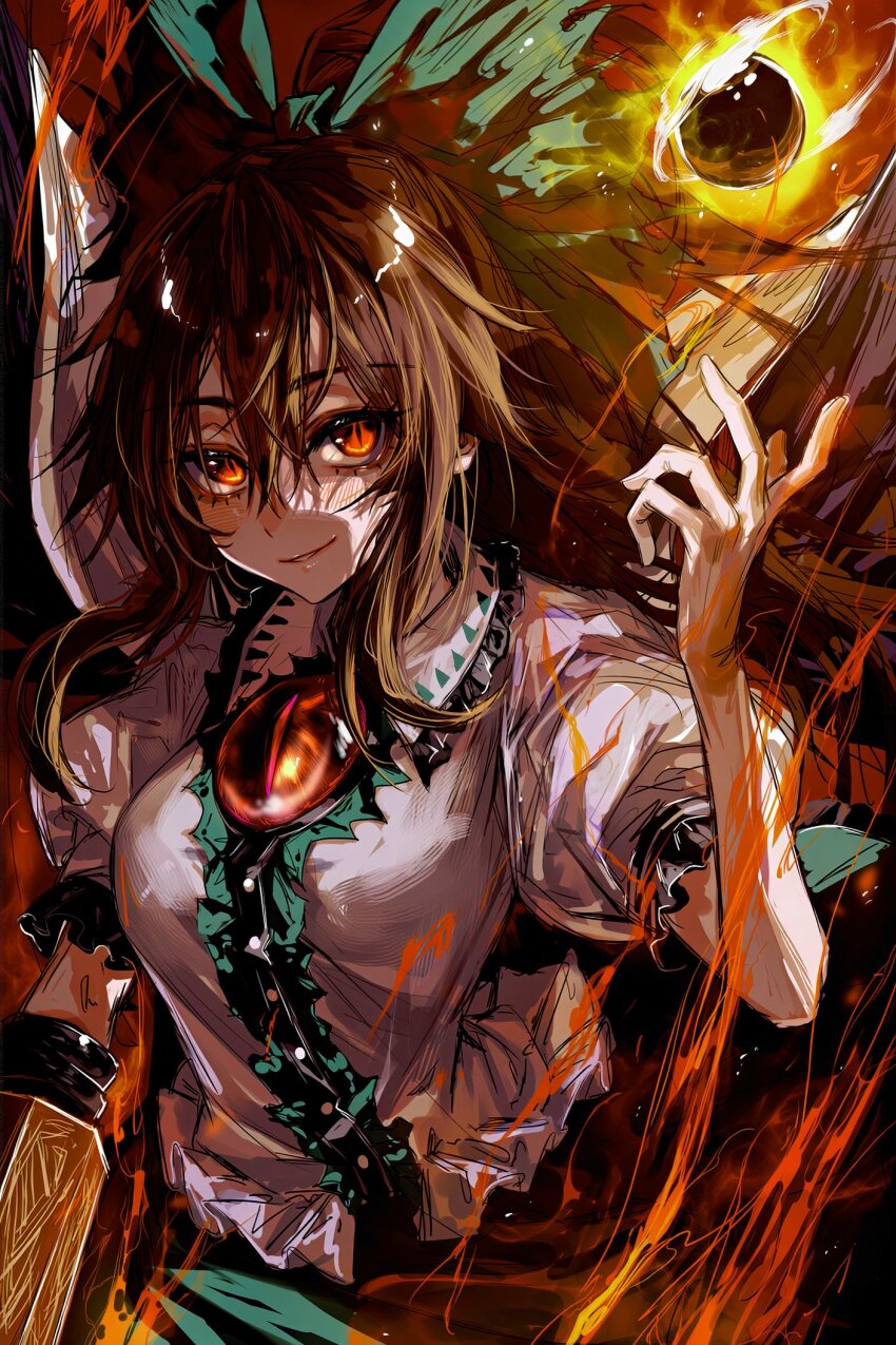 Reiuji Utsuho (Touhou) Rule 34 Image