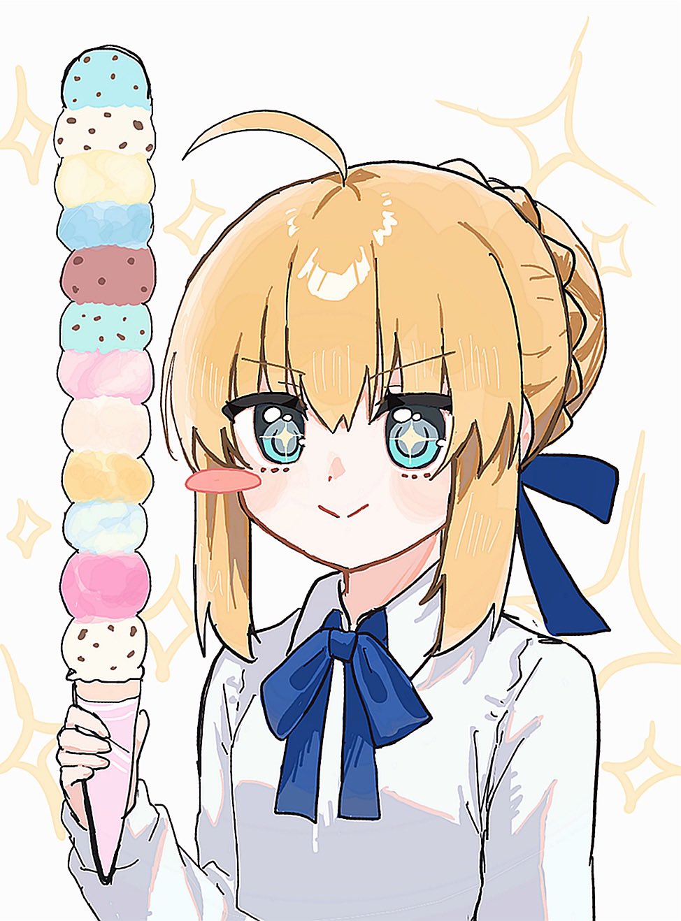 Artoria Pendragon (Fate) Rule 34 Image