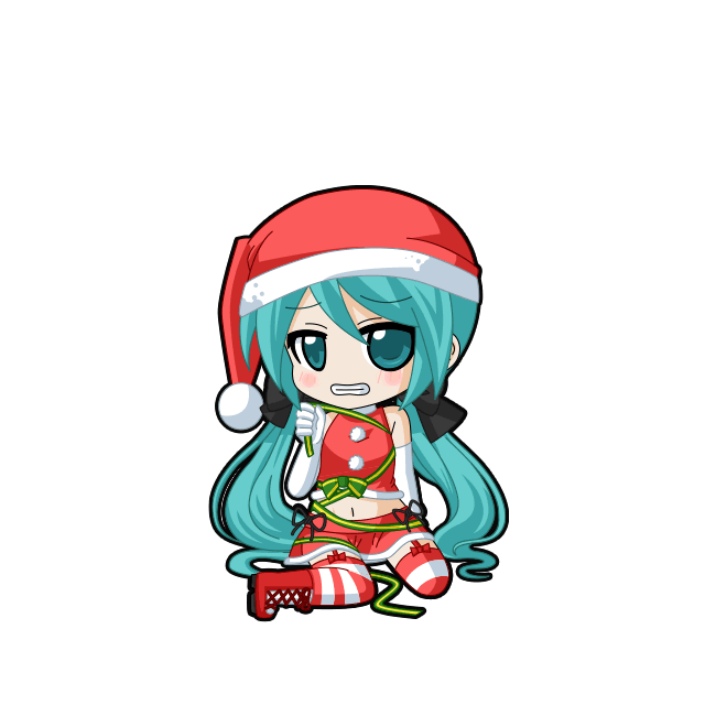 Hatsune Miku (Christmas) Rule 34 Image