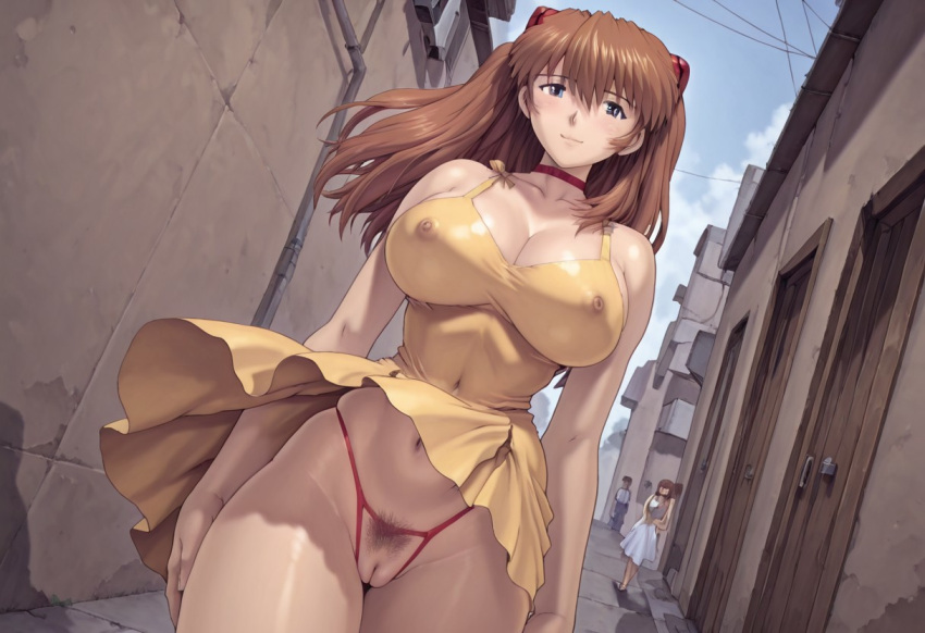 Asuka Langley Sohryu (Neon Genesis Evangelion) Rule 34 Image