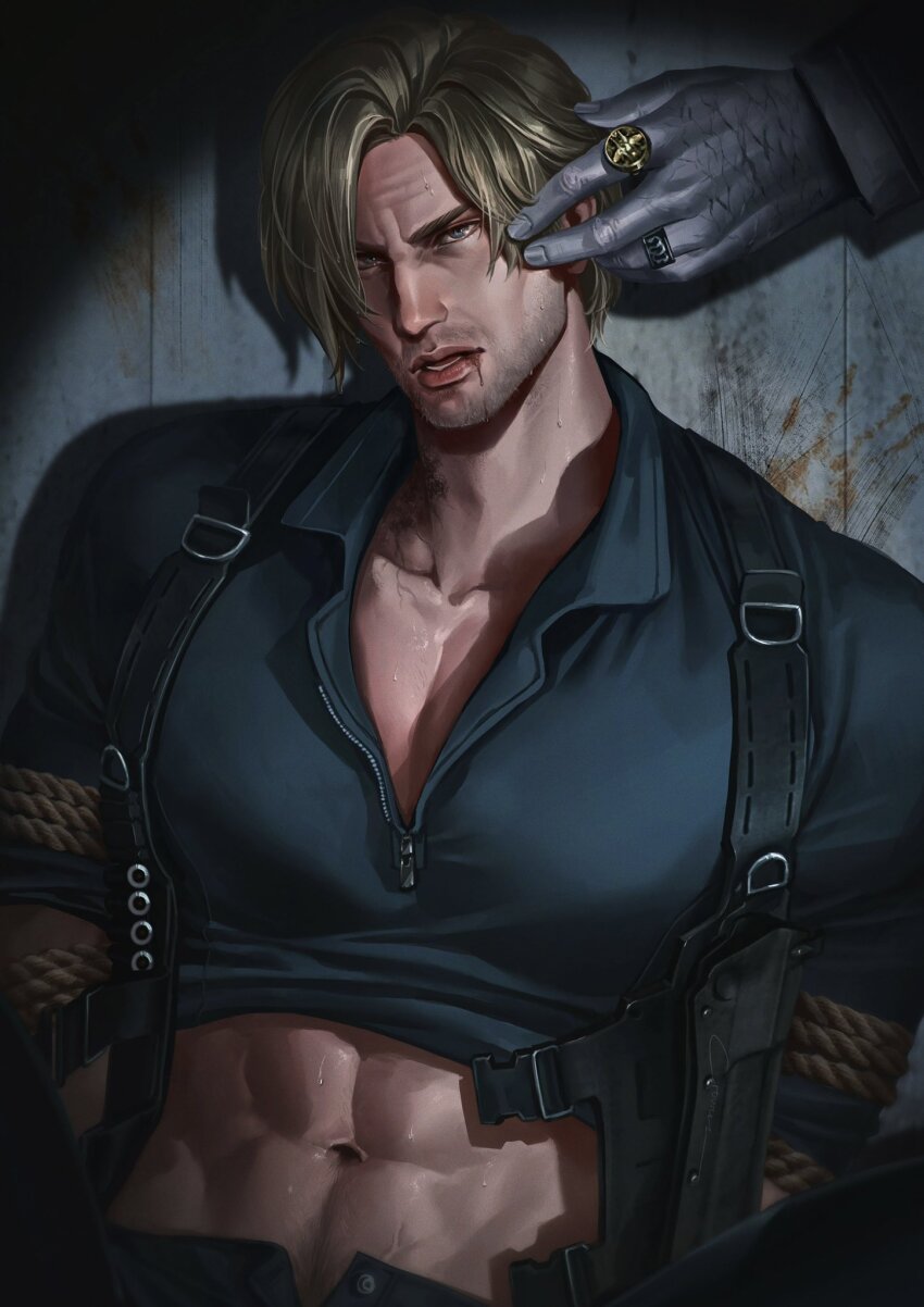 Leon S. Kennedy (Resident Evil) Rule 34 Image