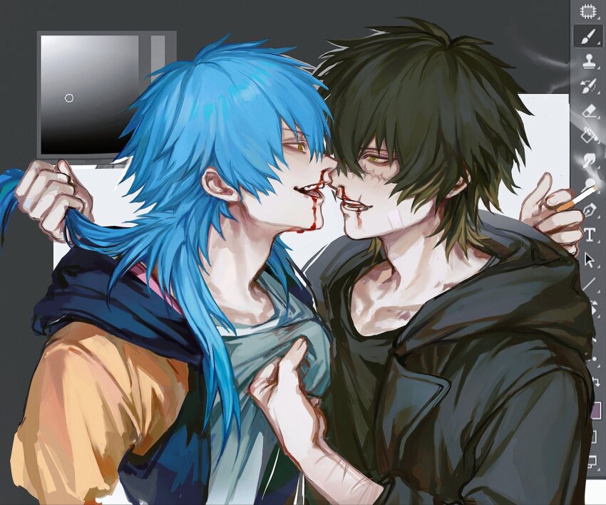 Seragaki Aoba (Dramatical Murder) Rule 34 Image
