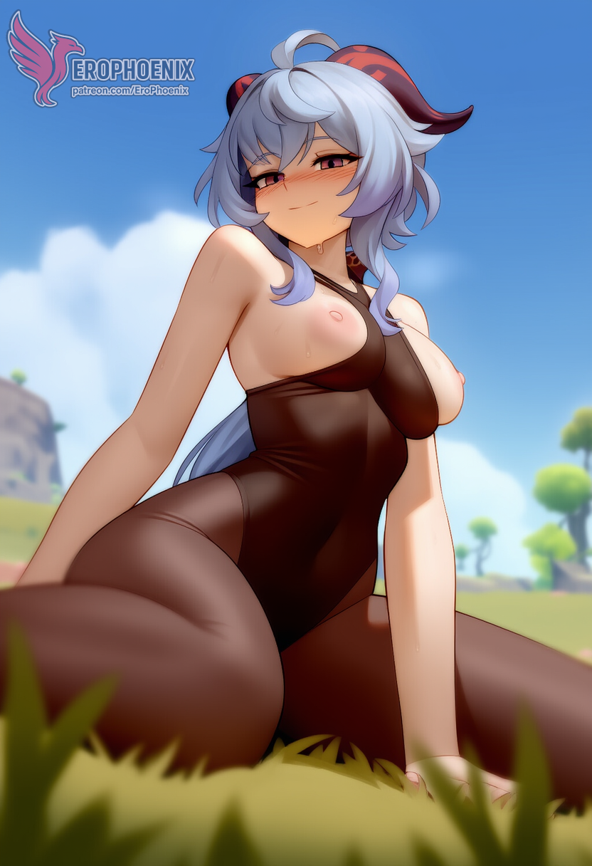 Ganyu (Genshin Impact) Rule 34 Image