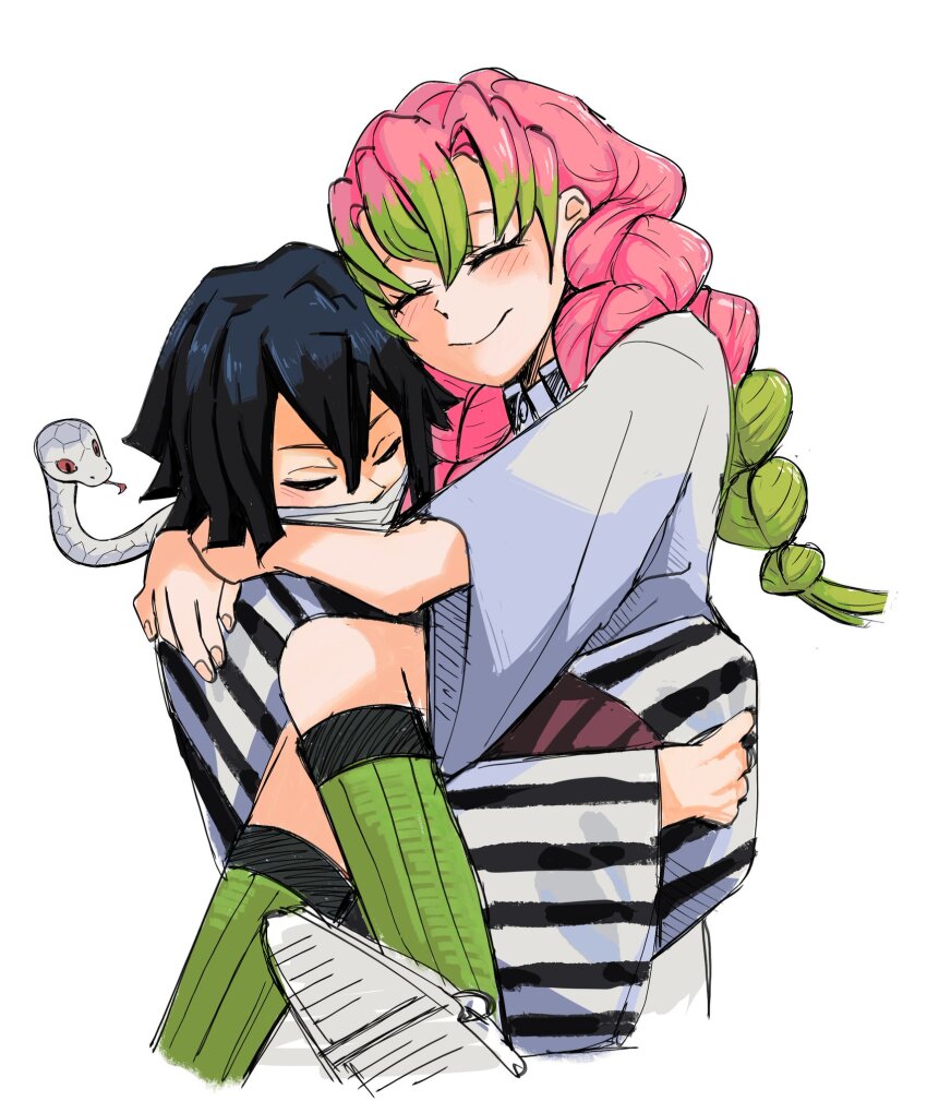 Iguro Obanai (Kimetsu No Yaiba) Rule 34 Image