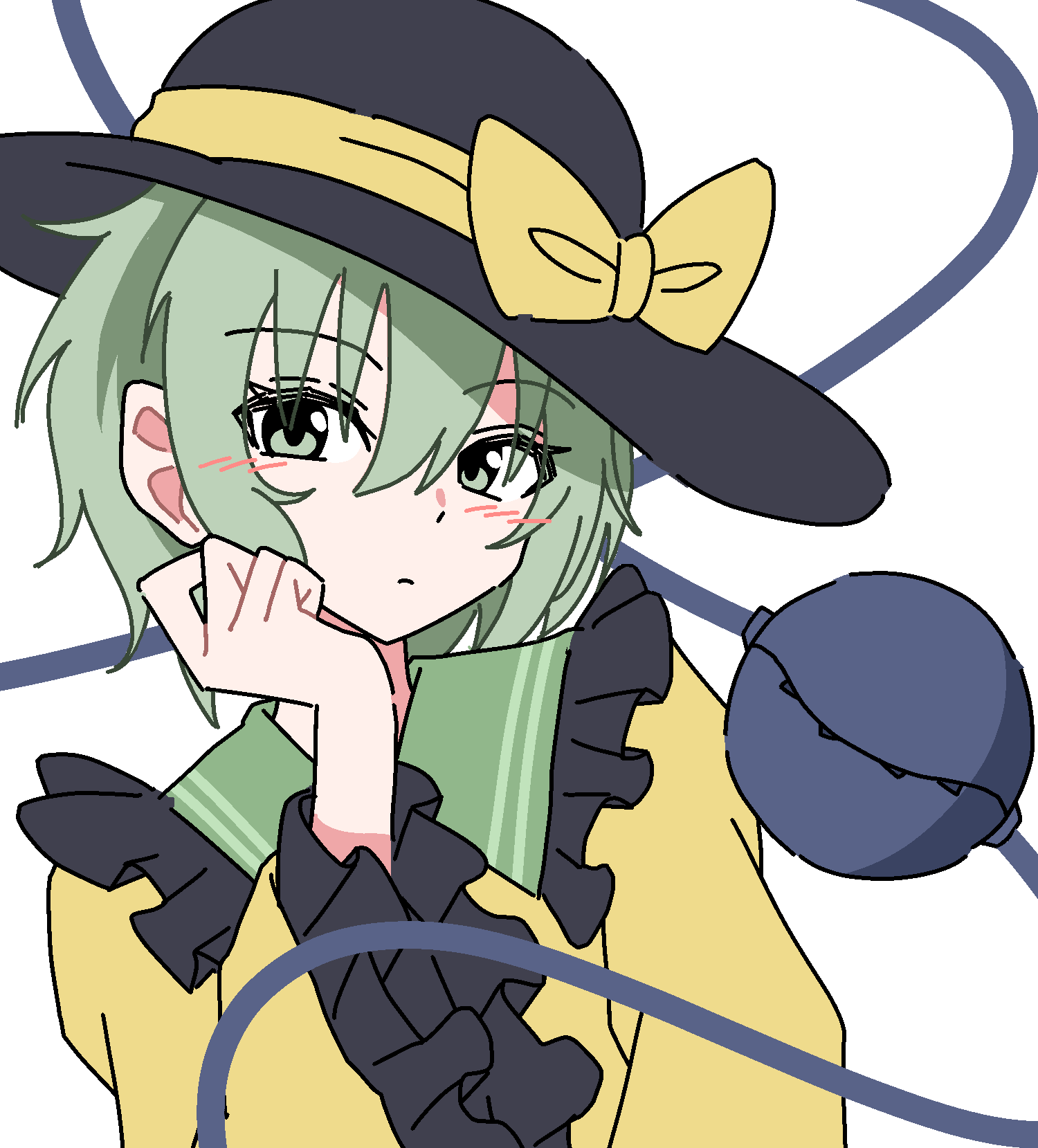 Komeiji Koishi (Touhou) Rule 34 Image