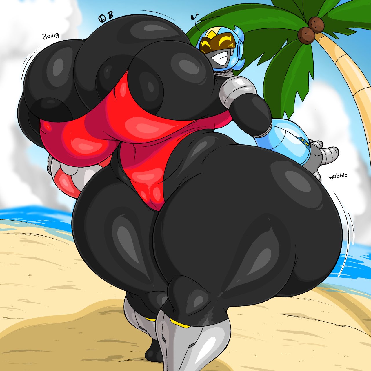 Original Character (Iu (Omegabrawl)) Rule 34 Image