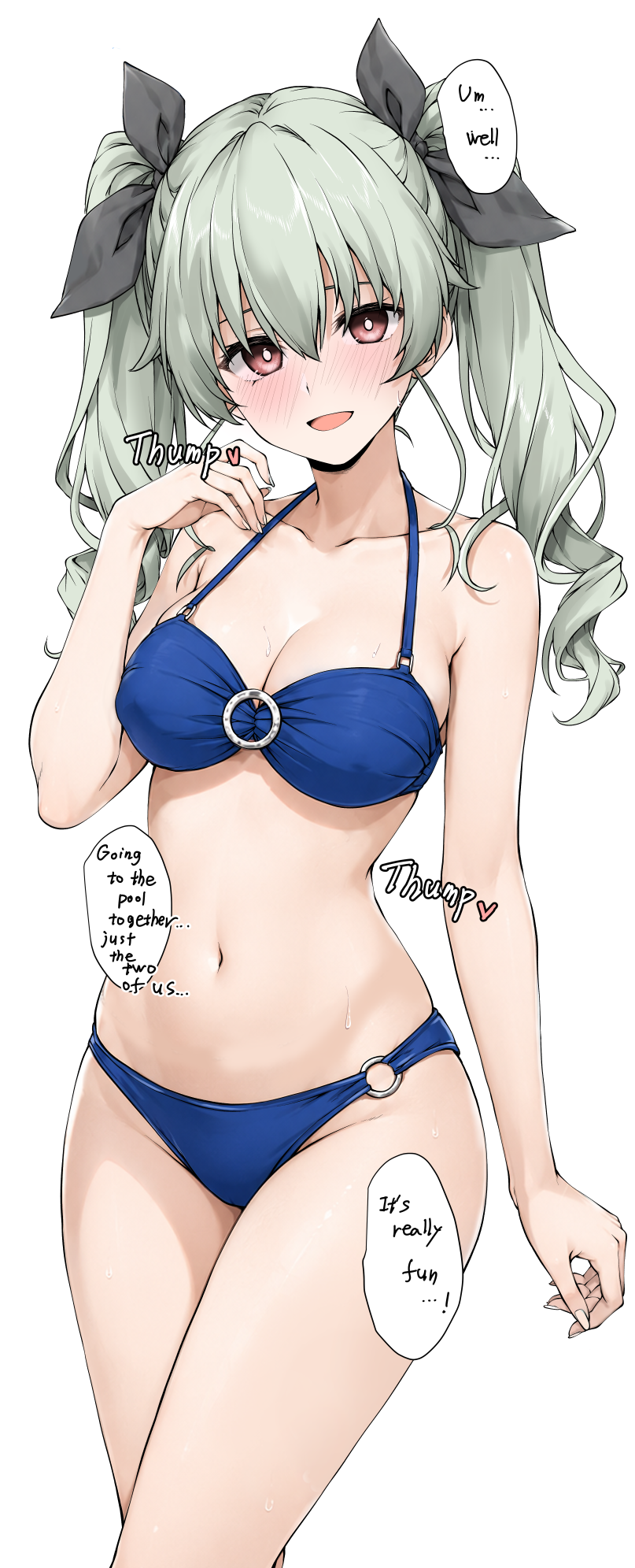 Anchovy (Girls Und Panzer) Rule 34 Image