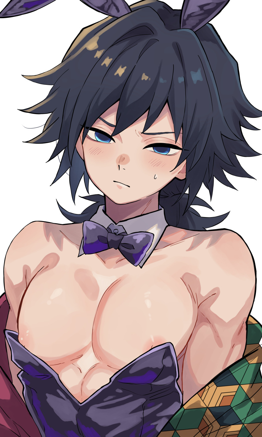 Tomioka Giyuu (Kimetsu No Yaiba) Rule 34 Image