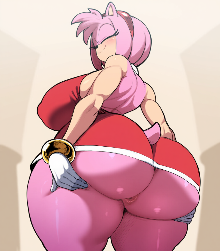 Amy Rose (Sega) Rule 34 Image