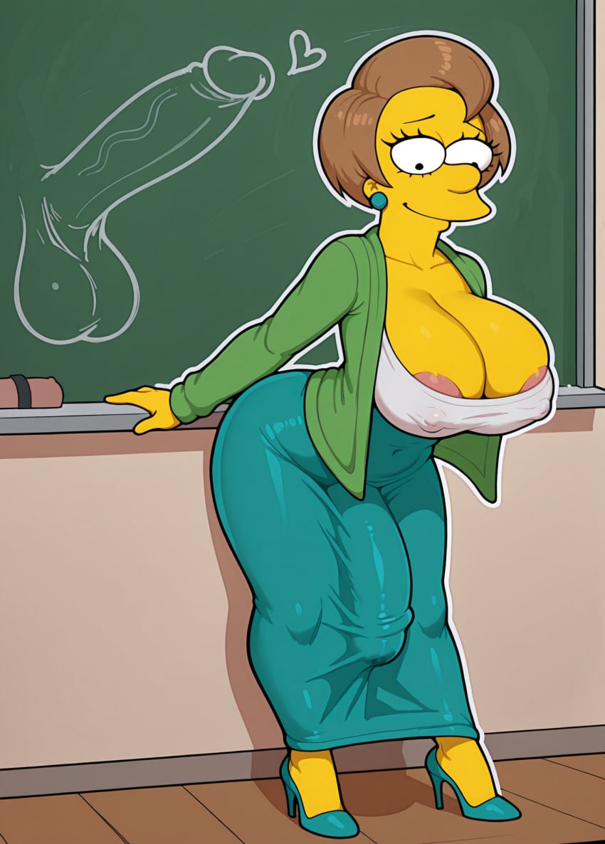 Edna Krabappel (20th Century Fox) Rule 34 Image