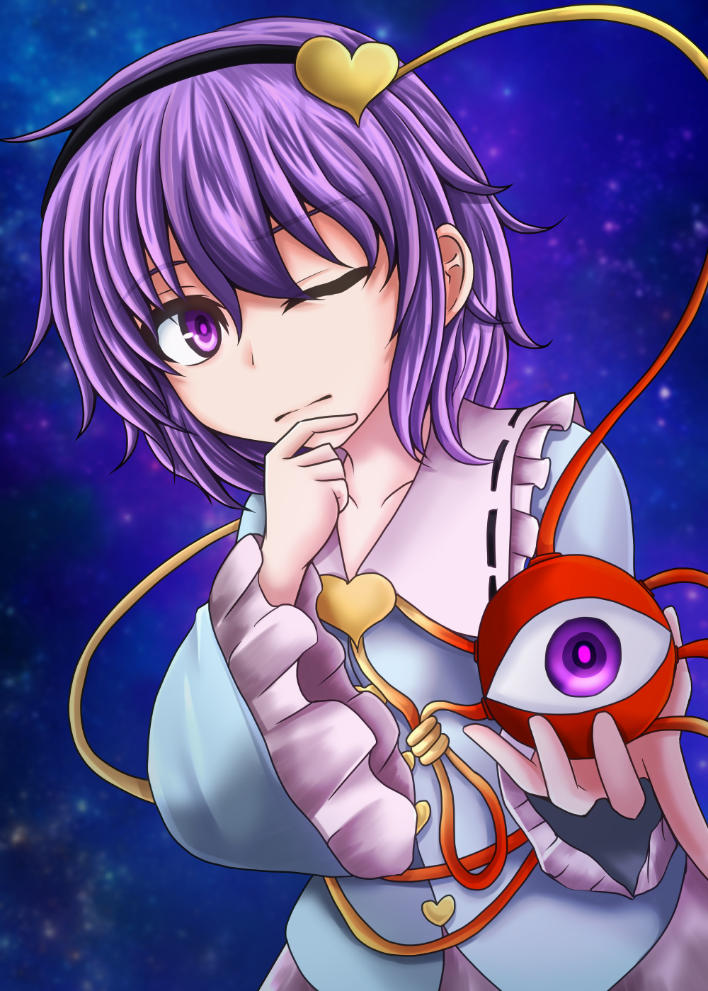 Komeiji Satori (Touhou) Rule 34 Image