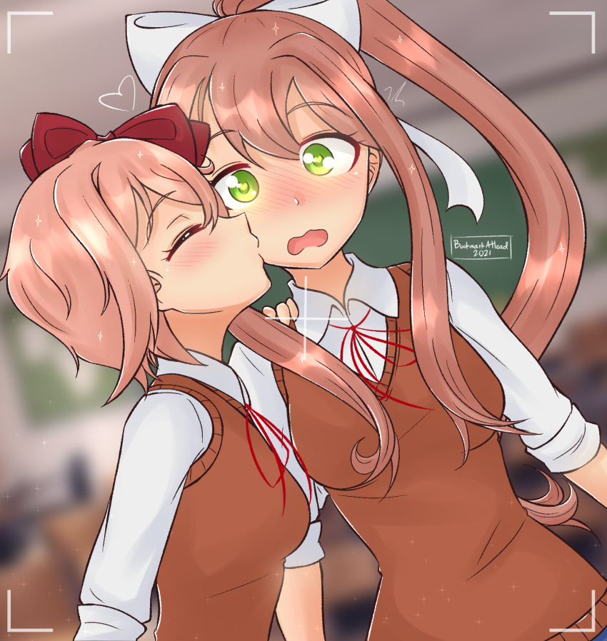 Monika (Doki Doki Literature Club) Rule 34 Image