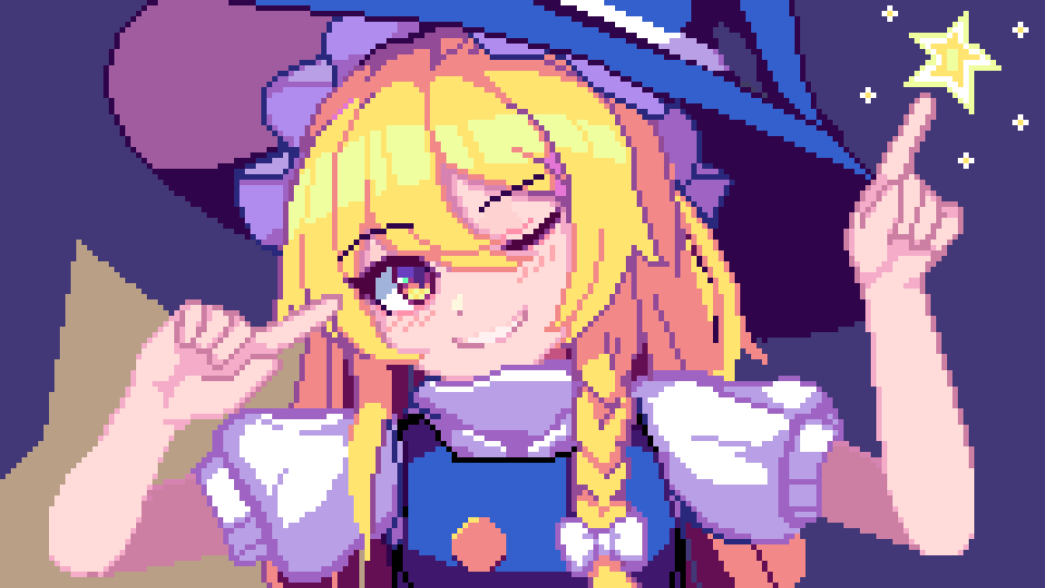Kirisame Marisa (Touhou) Rule 34 Image