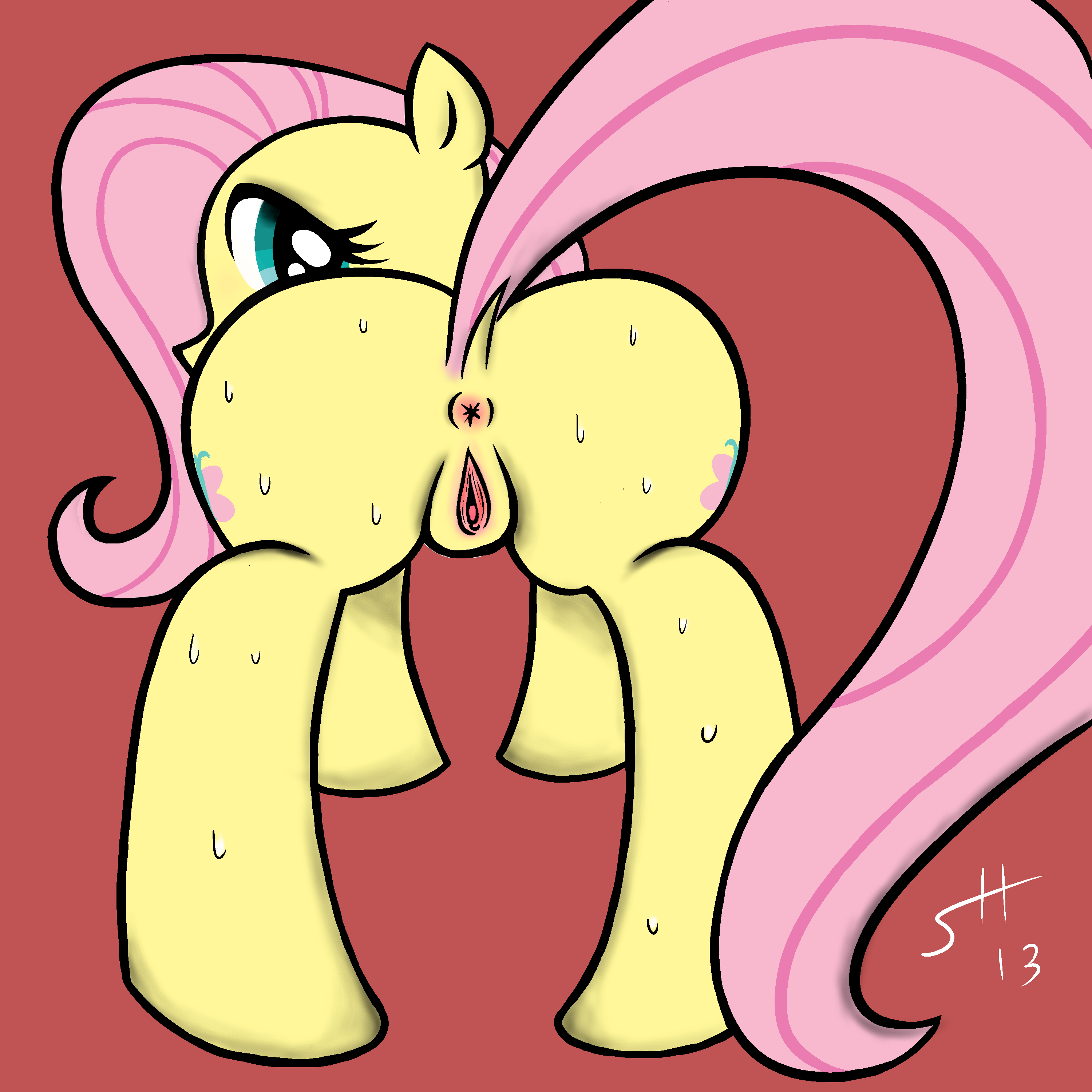Fluttershy (Mlp) Rule 34 Image
