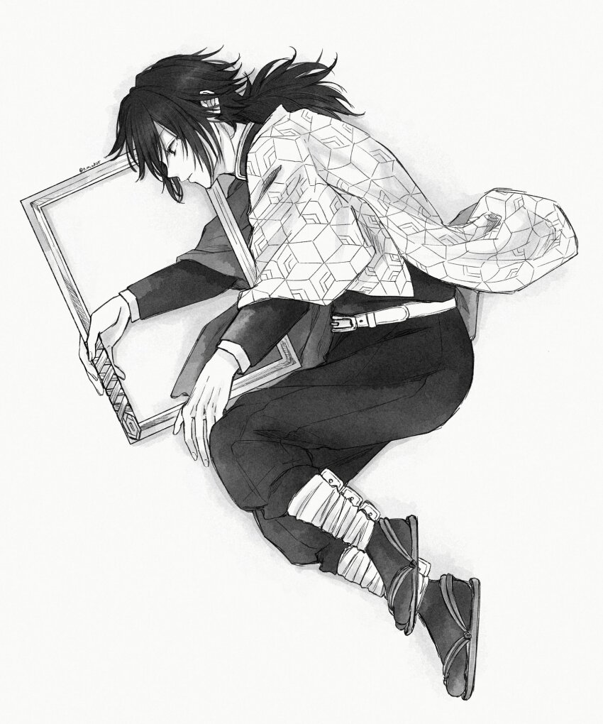 Tomioka Giyuu (Kimetsu No Yaiba) Rule 34 Image