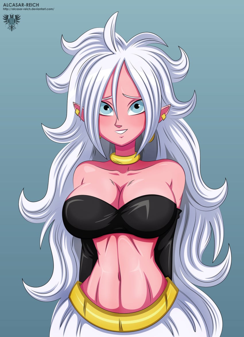 Android 21 (Dragon Ball) Rule 34 Image