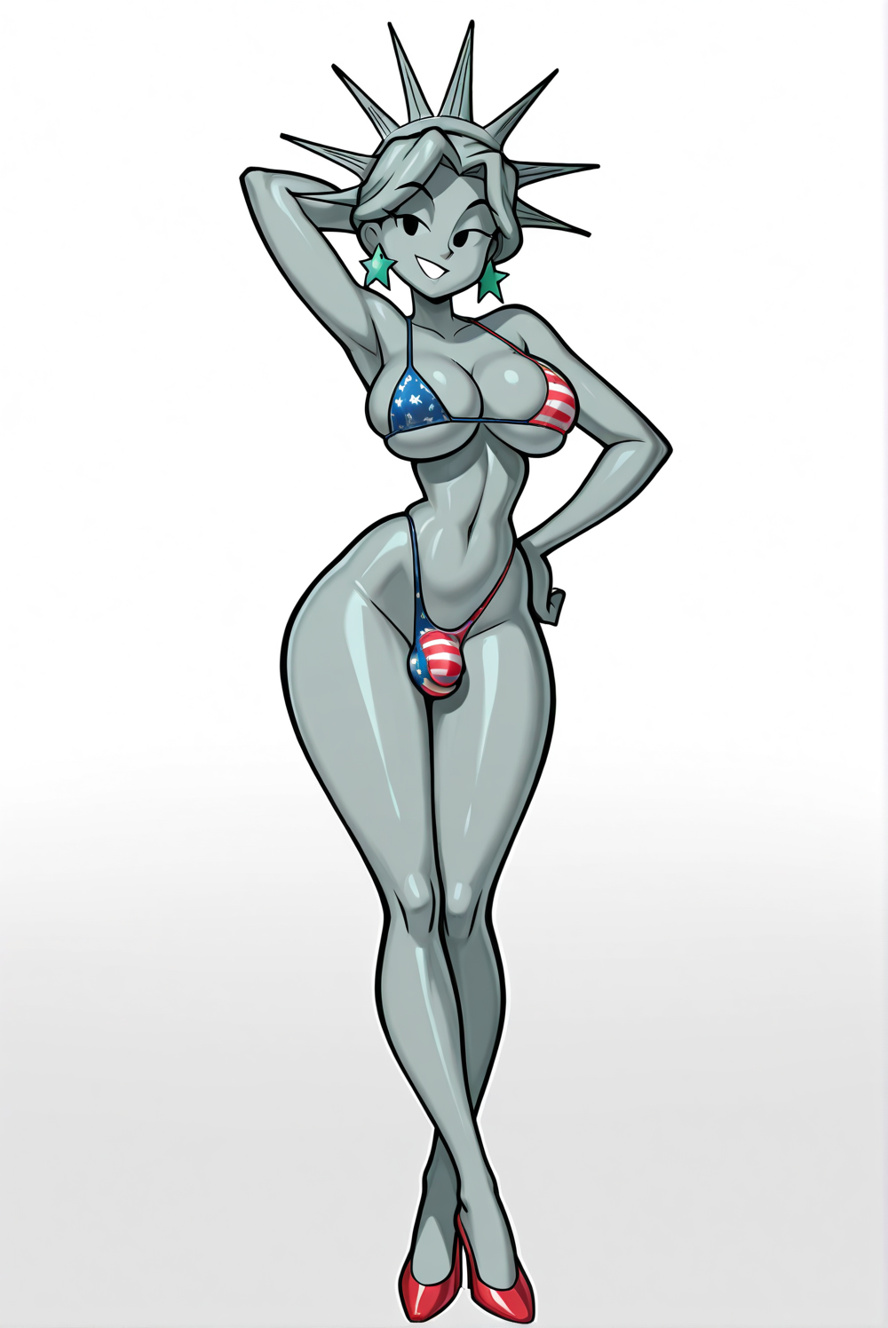 Lady Liberty Rule 34 Image