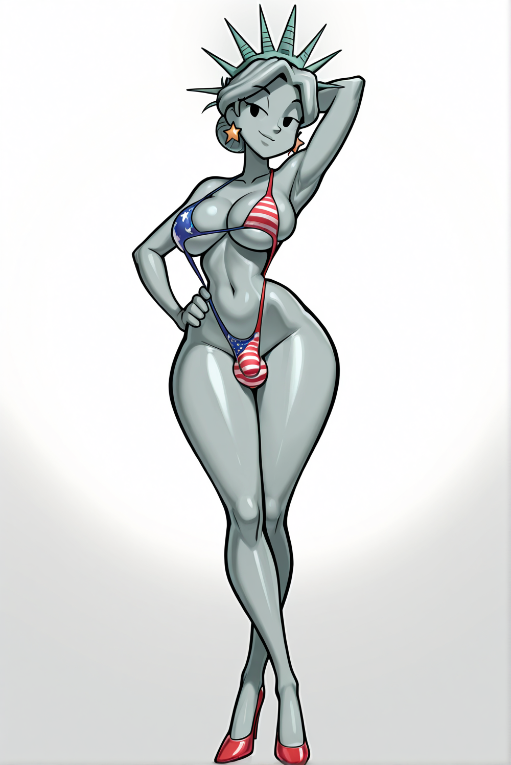 Lady Liberty Rule 34 Image