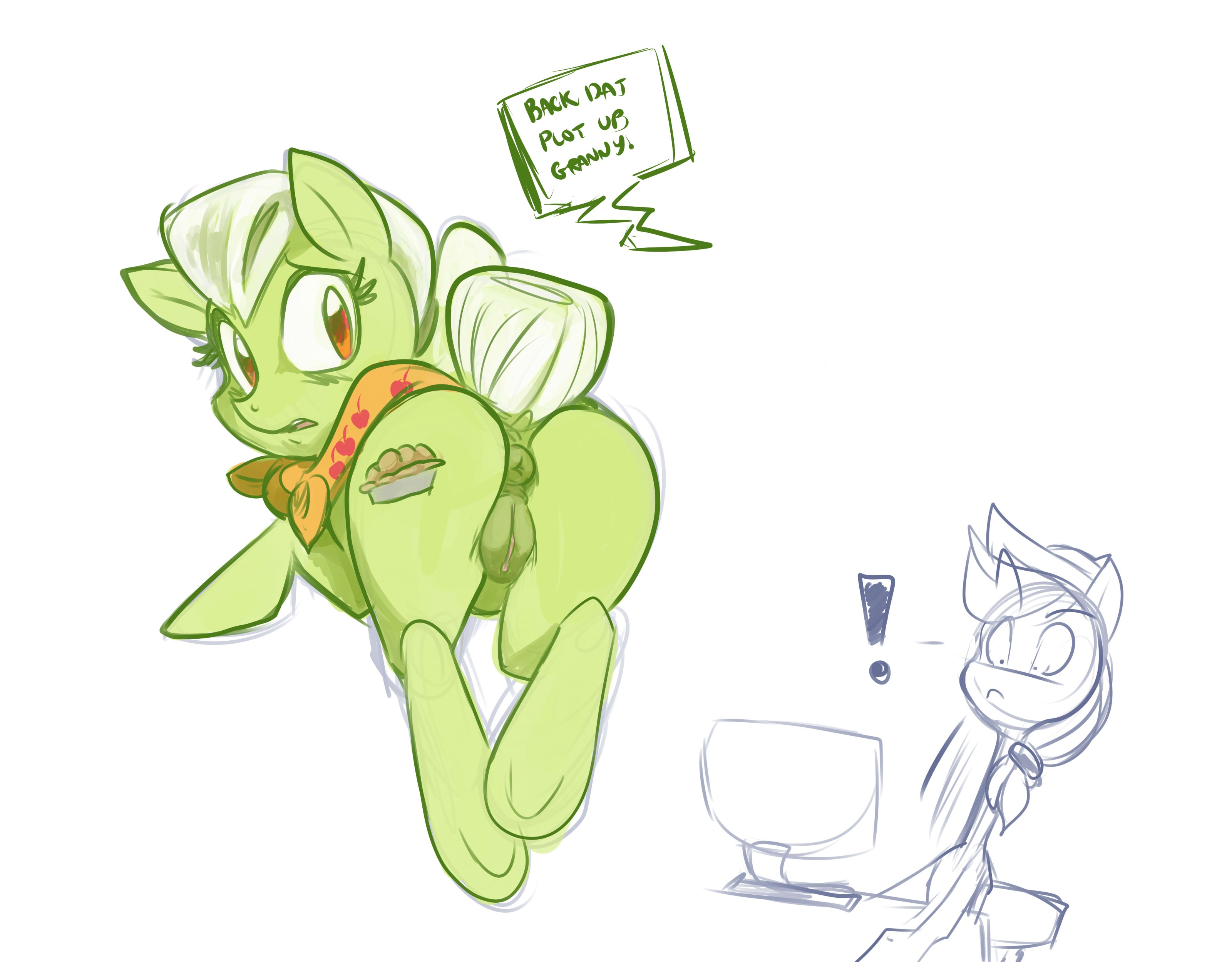 Applejack (Mlp) Rule 34 Image