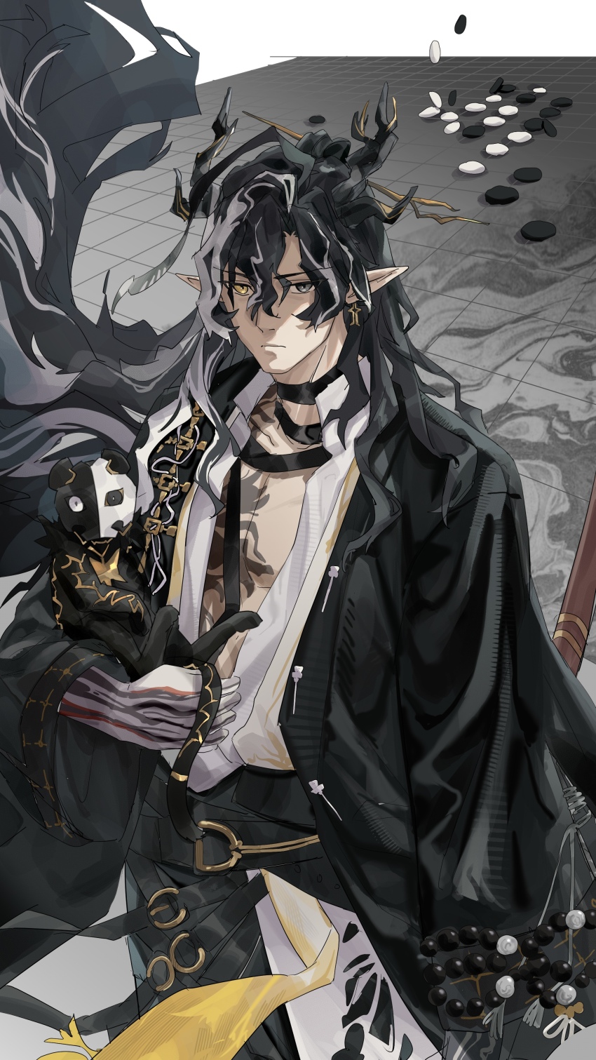 Wang (Arknights) Rule 34 Image