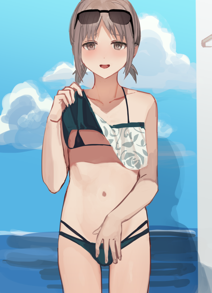 Grey-Haired Boy (Sunaba (Nczd5875)) (Original) Rule 34 Image