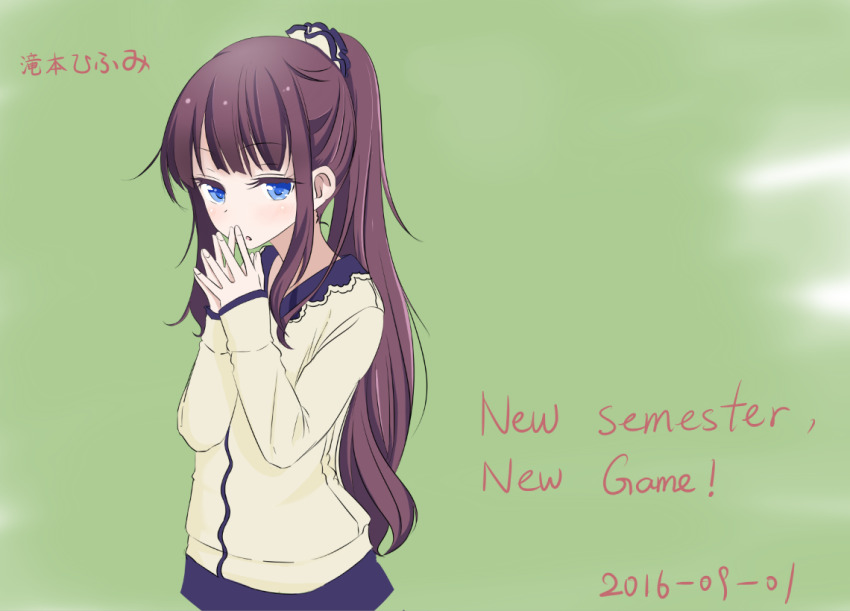 Takimoto Hifumi (New Game!) Rule 34 Image