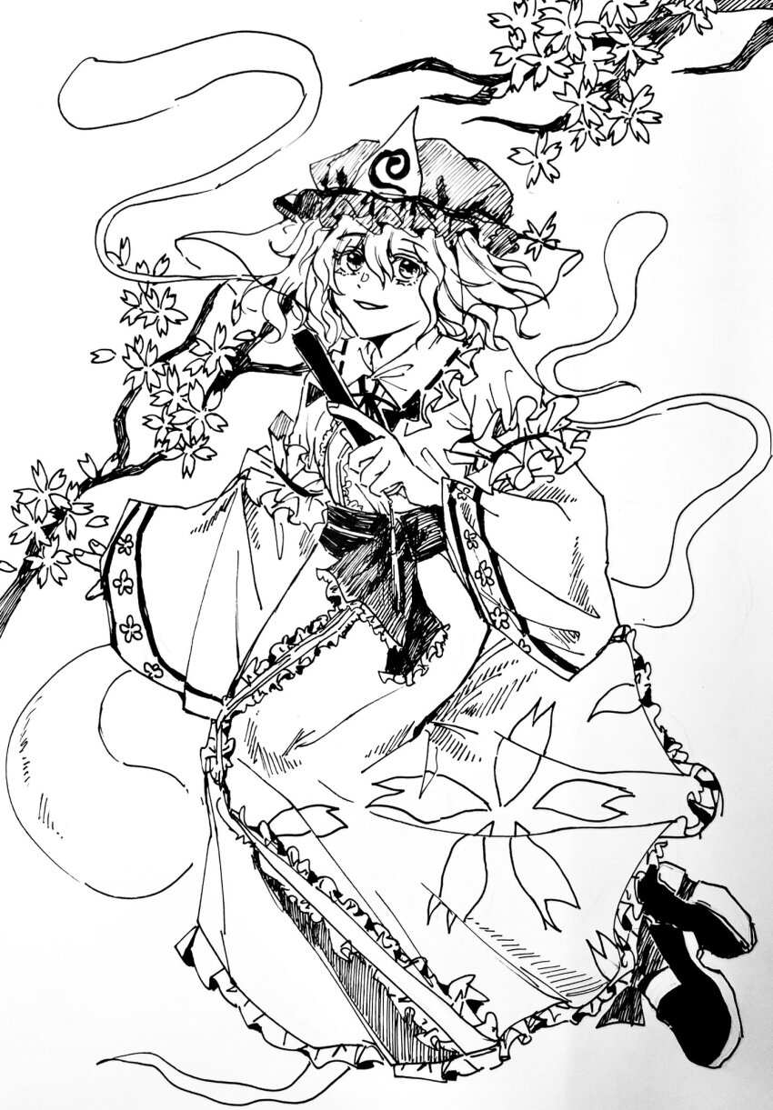 Saigyouji Yuyuko (Touhou) Rule 34 Image