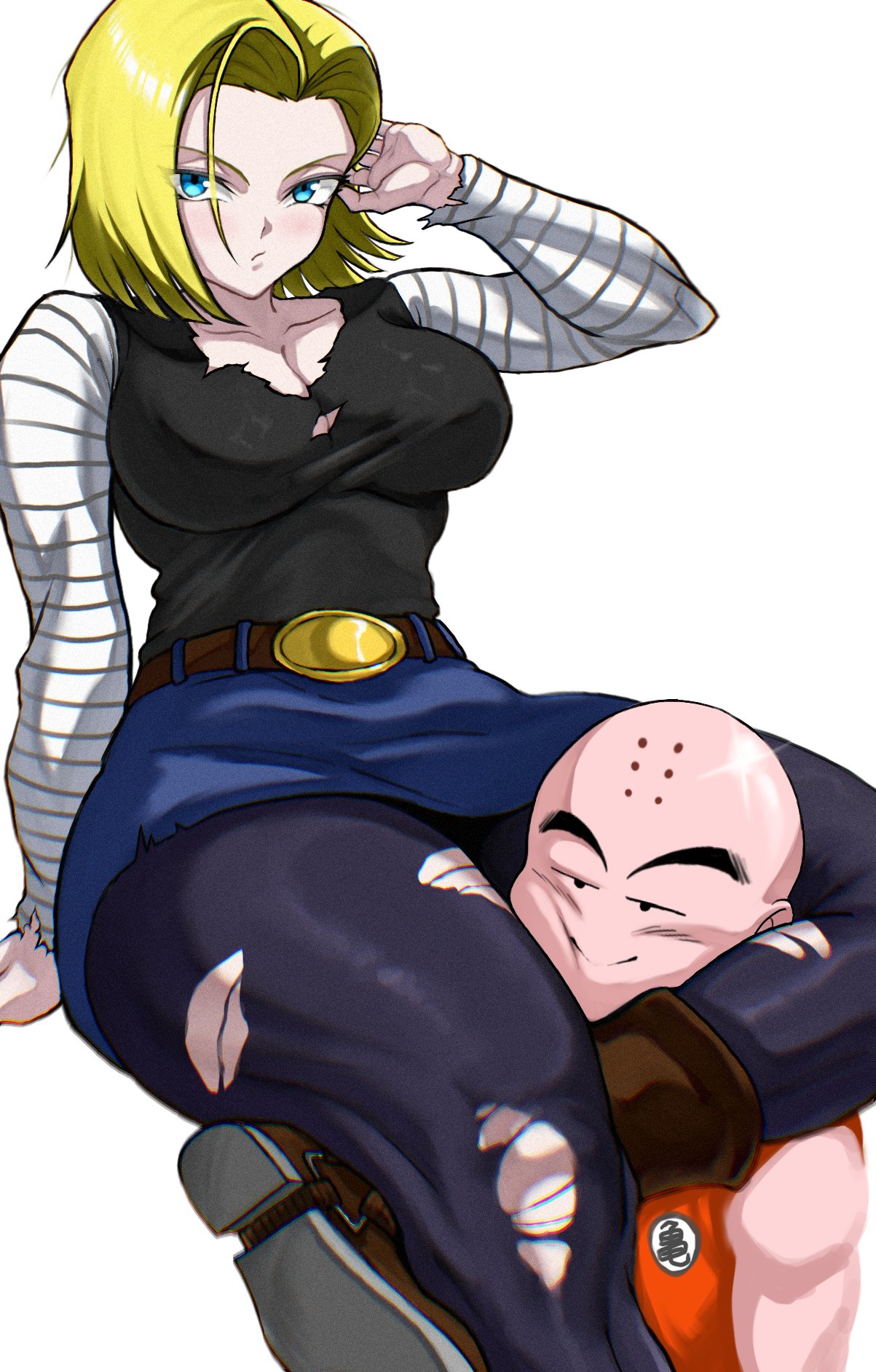 Android 18 (Dragon Ball) Rule 34 Image