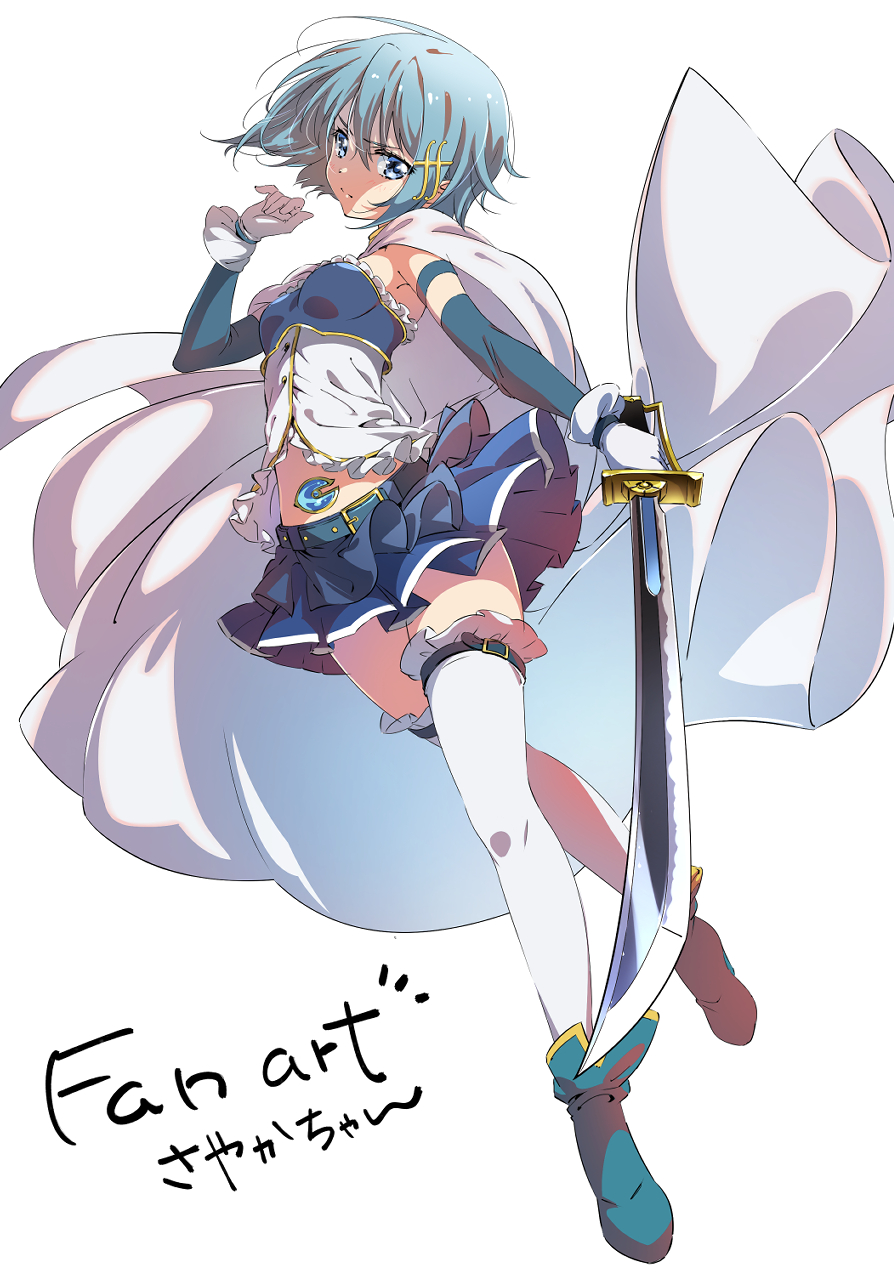 Miki Sayaka (Mahou Shoujo Madoka Magica) Rule 34 Image