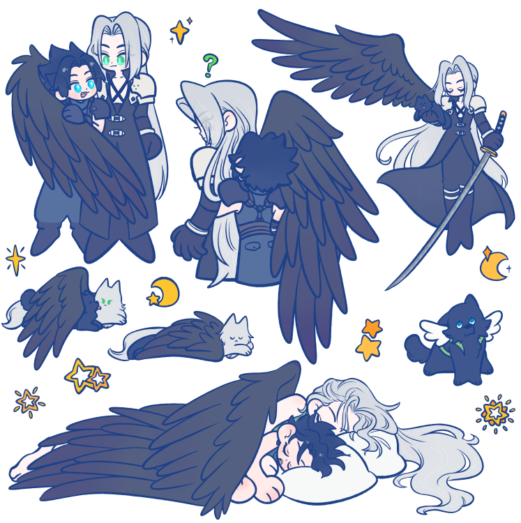 Sephiroth (Final Fantasy) Rule 34 Image