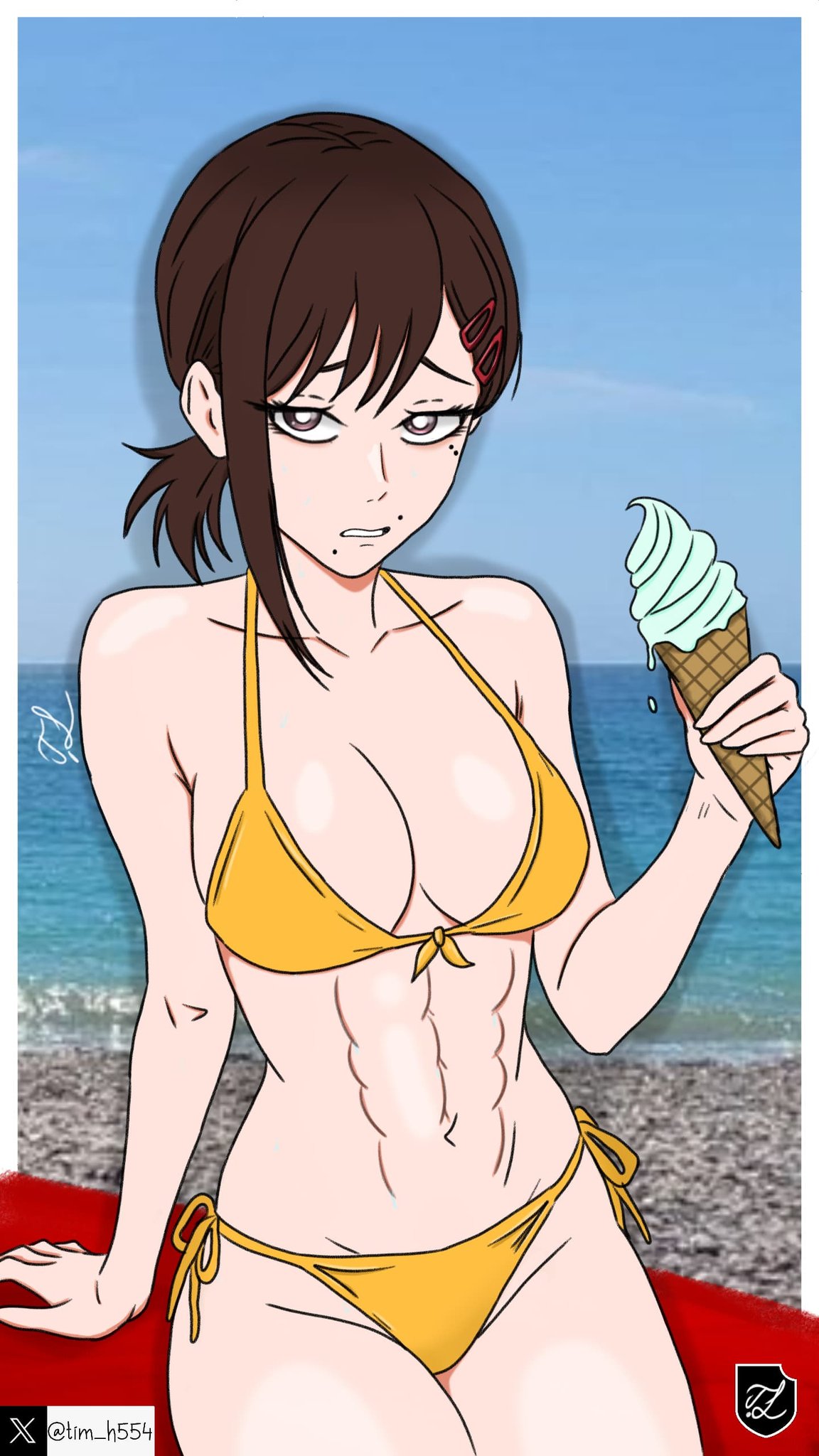 Higashiyama Kobeni (Chainsaw Man) Rule 34 Image