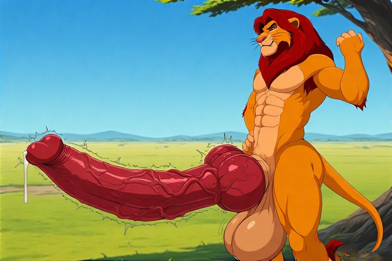 Simba (The Lion King) Rule 34 Image