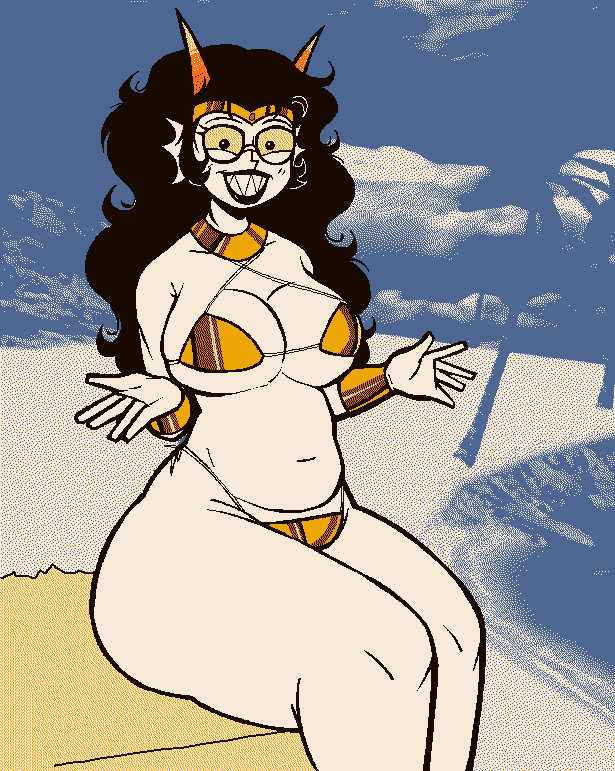 Feferi Peixes (Homestuck) Rule 34 Image