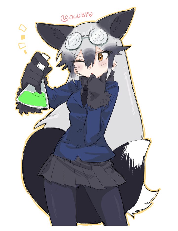 Silver Fox (Kemono Friends) Rule 34 Image