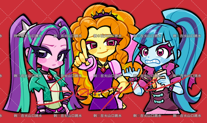 Adagio Dazzle (Equestria Girls: Rainbow Rocks) Rule 34 Image