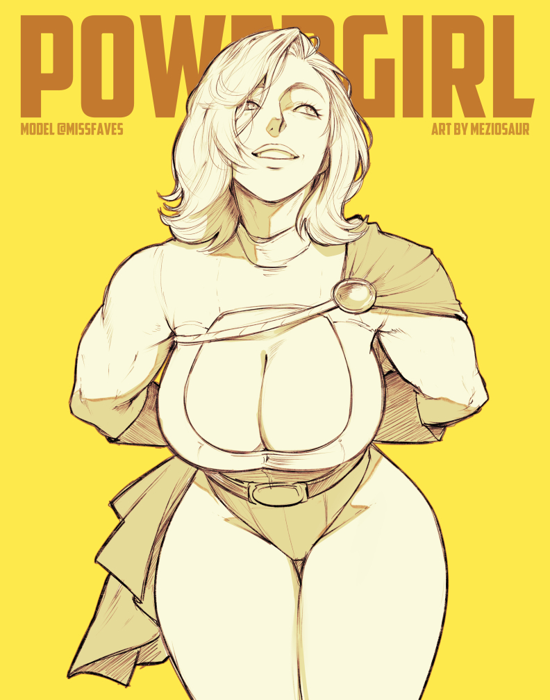 Power Girl (Dc Comics) Rule 34 Image